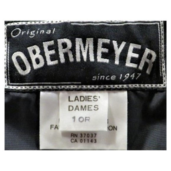 OBERMEYER Black Stirrup Ski Pants in Size 10R - Picture 5 of 7